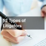 12 Types of Litigators